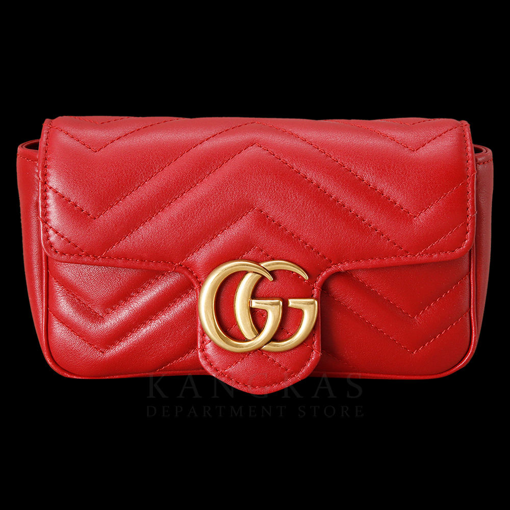 GUCCI(USED) 구찌 마몽트 마틀라세 수퍼미니 숄더백