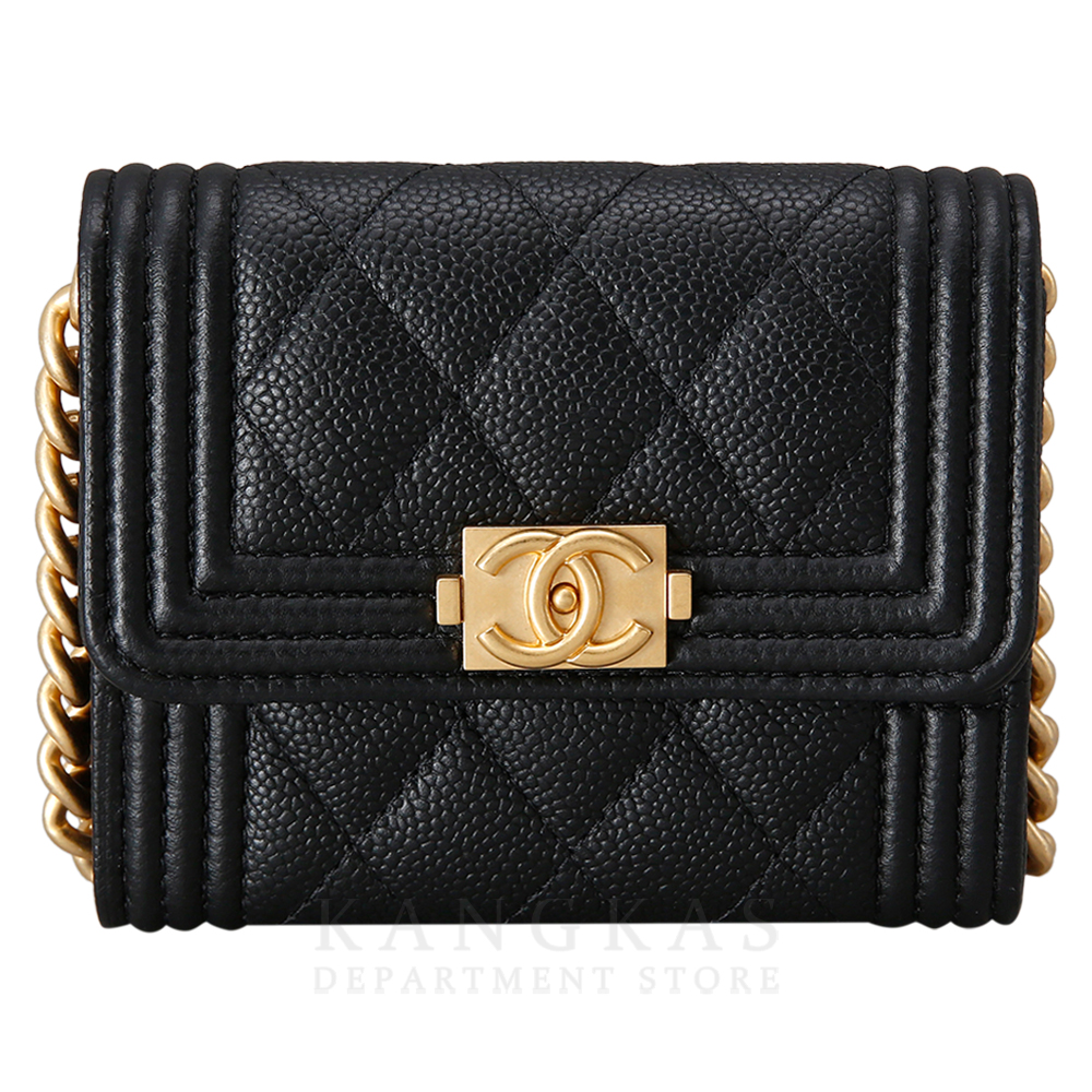 CHANEL(USED)샤넬  보이샤넬 체인 지갑
