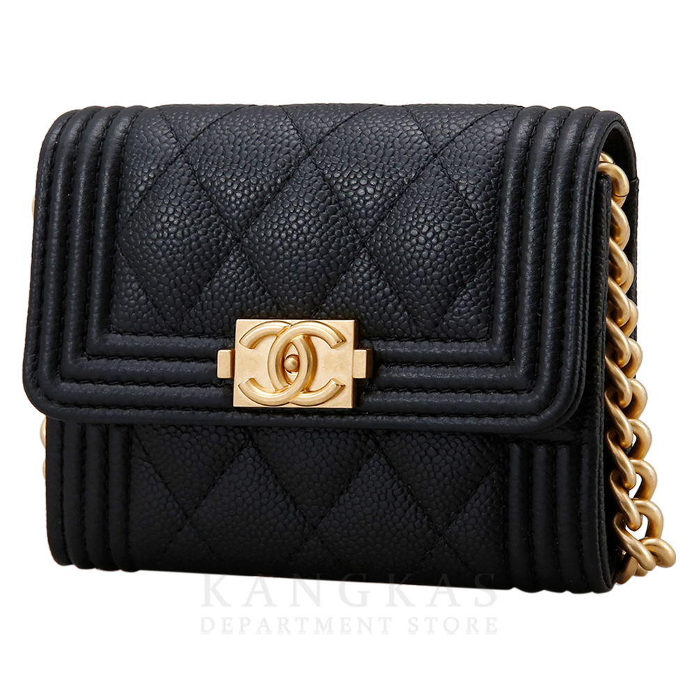 CHANEL(USED)샤넬  보이샤넬 체인 지갑