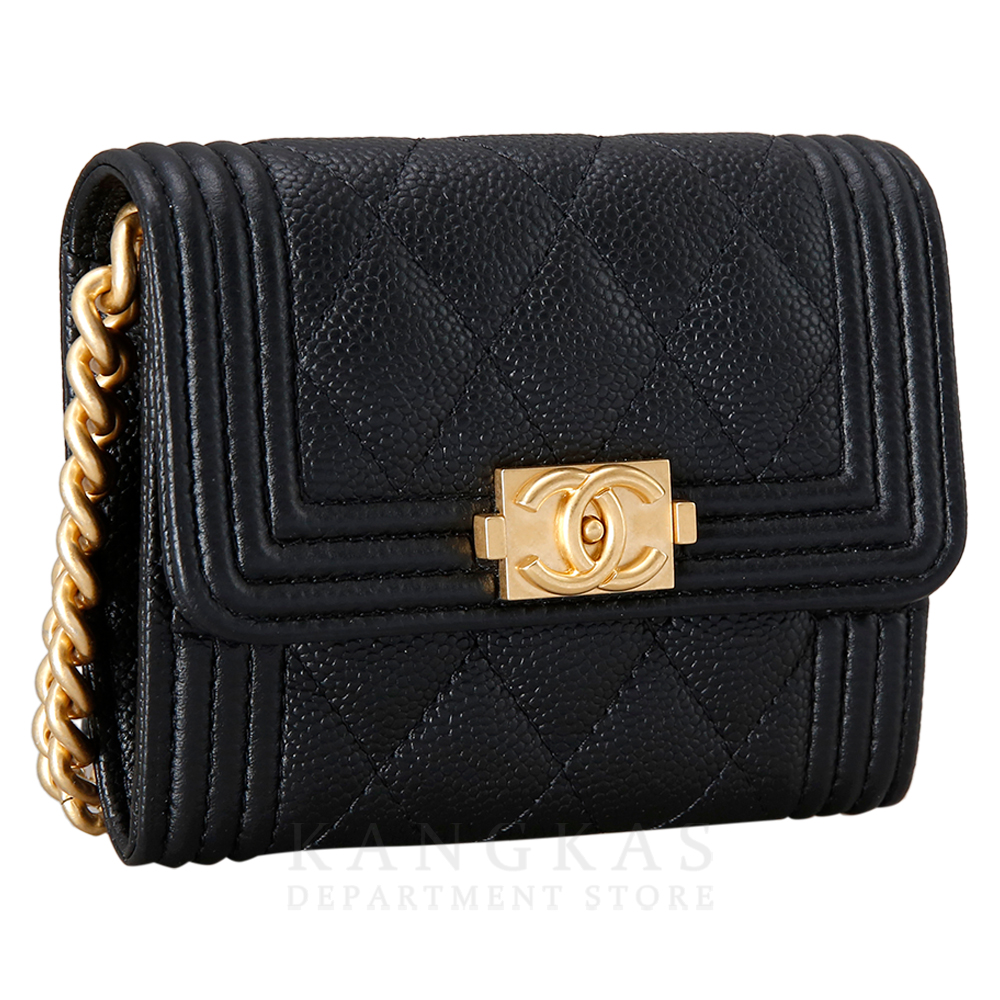 CHANEL(USED)샤넬  보이샤넬 체인 지갑