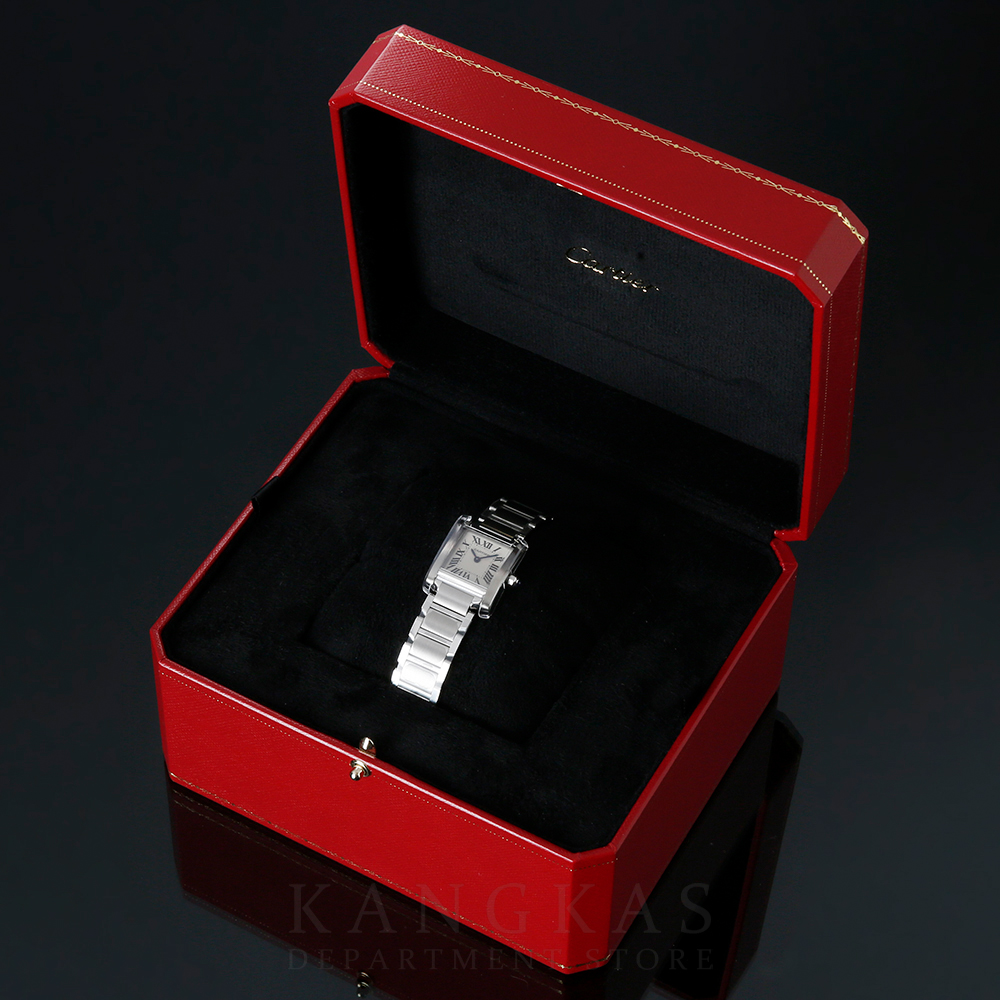 CARTIER(USED)까르띠에 탱크 프랑세즈 스틸 스몰