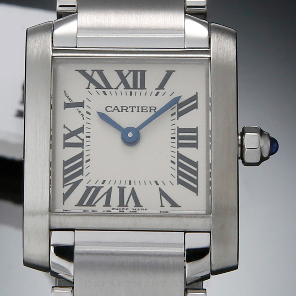 CARTIER(USED)까르띠에 탱크 프랑세즈 스틸 스몰