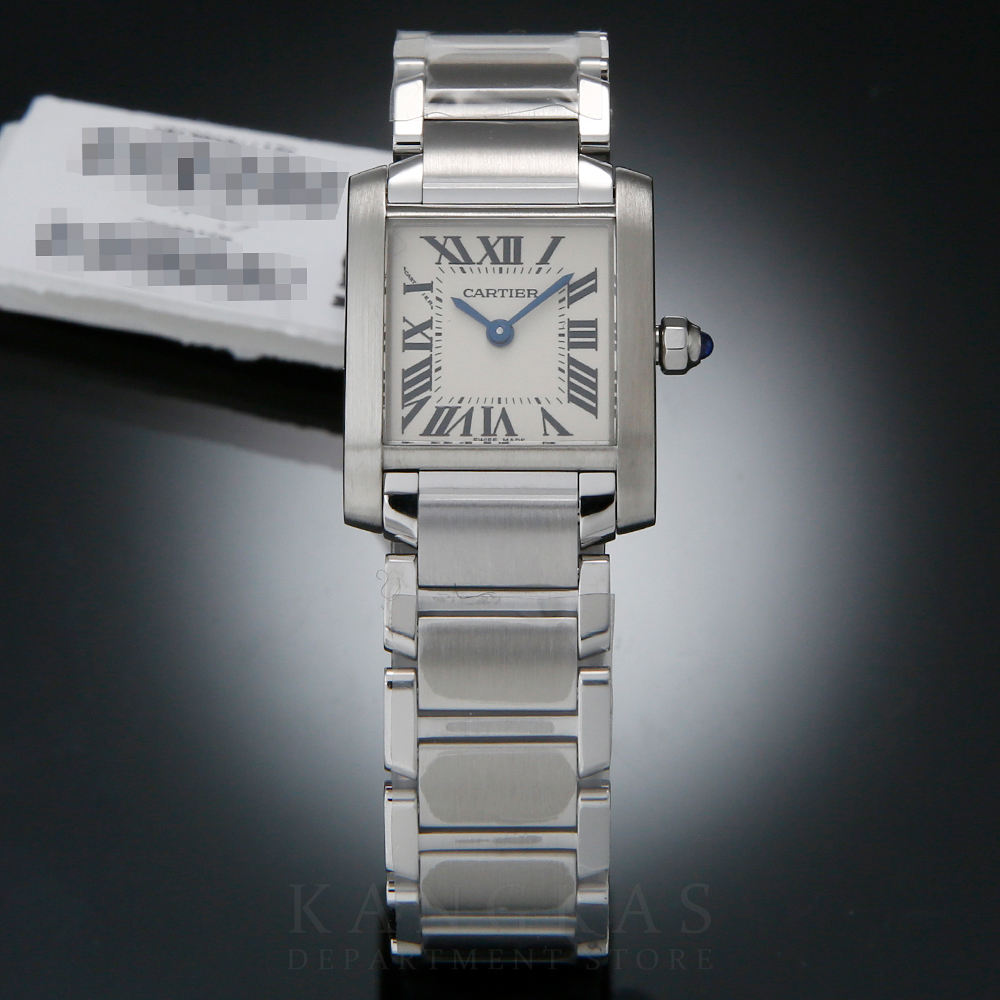 CARTIER(USED)까르띠에 탱크 프랑세즈 스틸 스몰