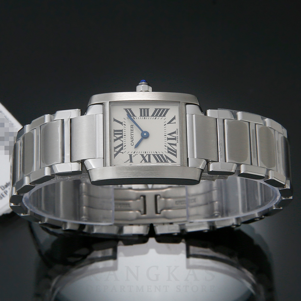 CARTIER(USED)까르띠에 탱크 프랑세즈 스틸 스몰