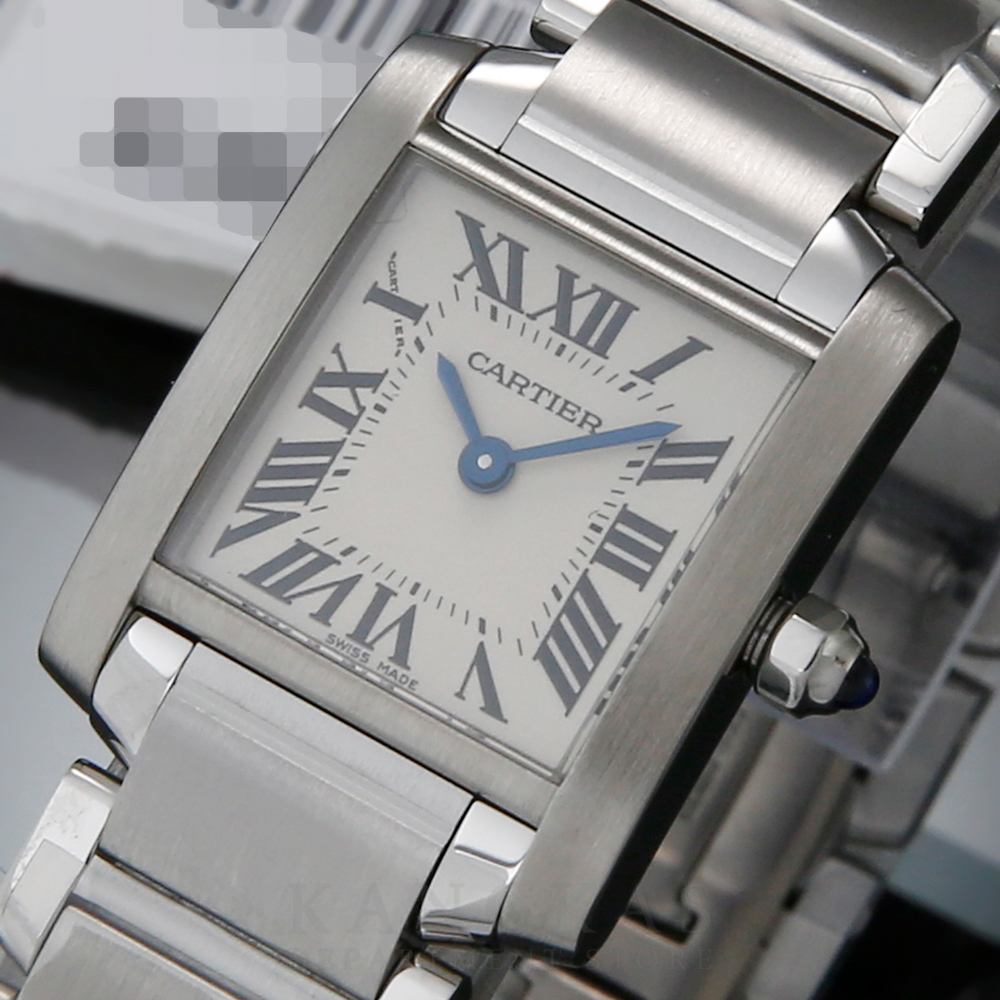 CARTIER(USED)까르띠에 탱크 프랑세즈 스틸 스몰