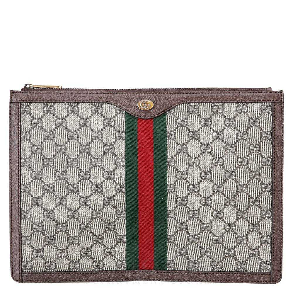 GUCCI(USED)구찌 오피디아 수프림 포트폴리오 클러치