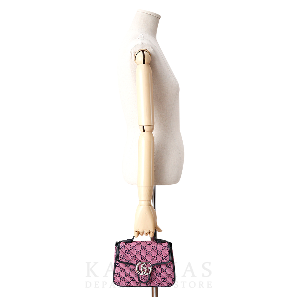 GUCCI(USED)구찌 마몽트 탑핸들 숄더백