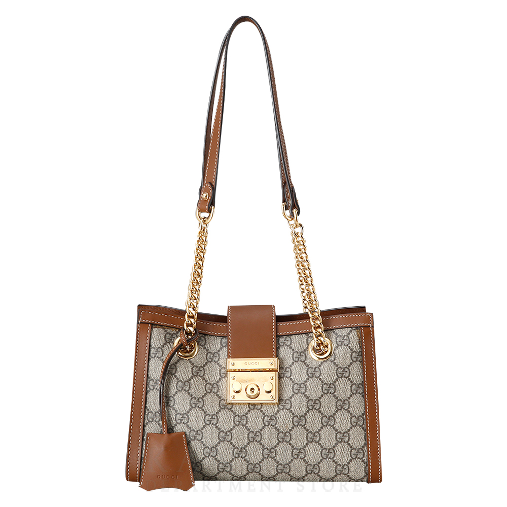 GUCCI(USED) 구찌 패드락 체인 숄더백