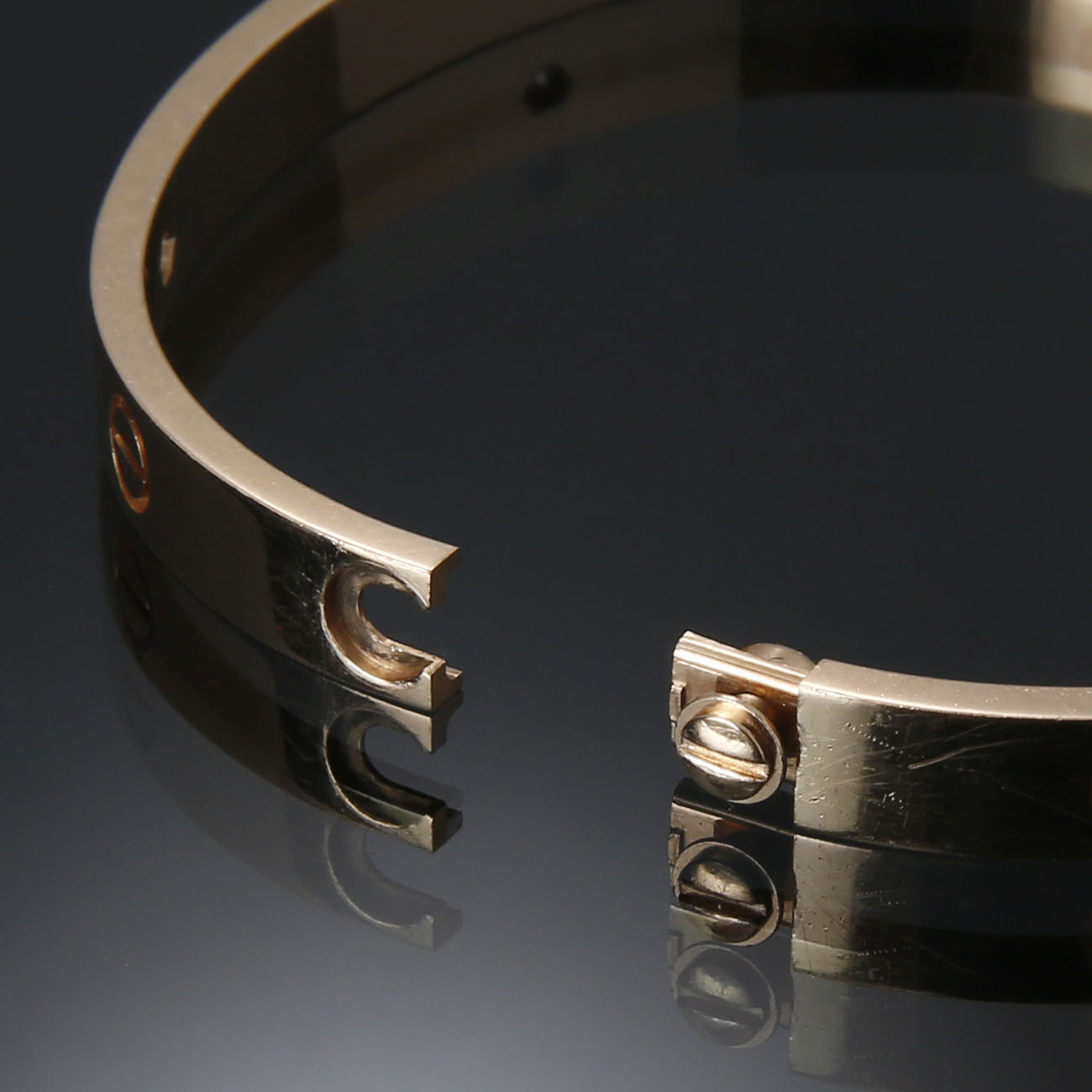 CARTIER(USED)까르띠에 4P러브 브레이슬릿 16#