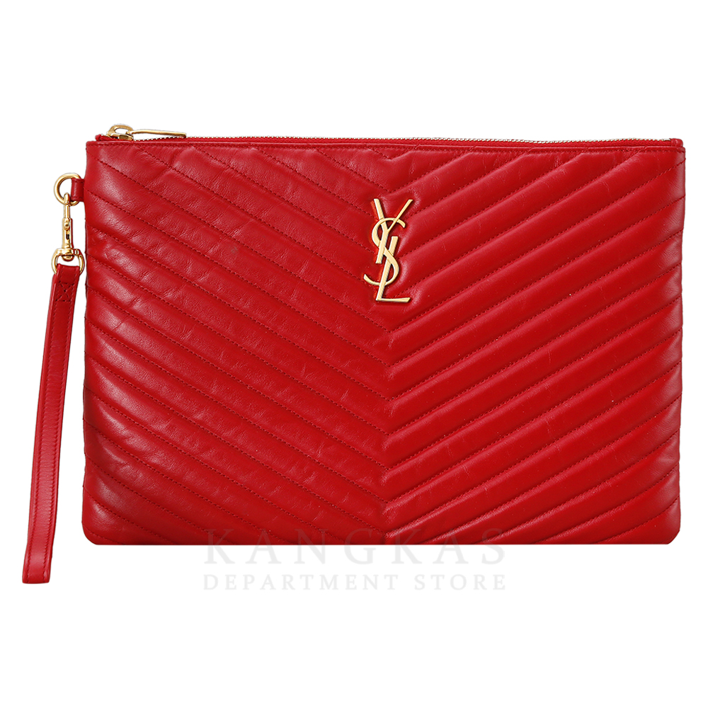 Yves Saint Laurent(USED)생로랑 모노그램 쉐브론 클러치
