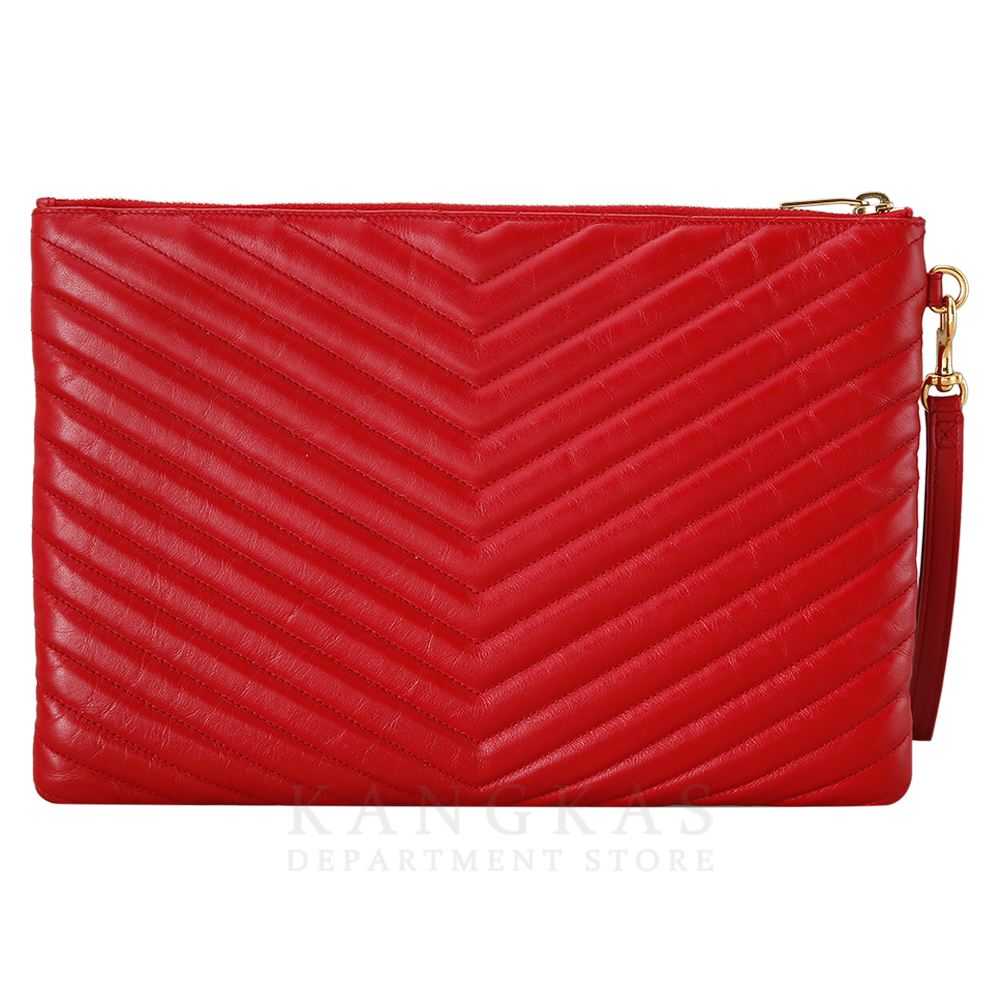 Yves Saint Laurent(USED)생로랑 모노그램 쉐브론 클러치