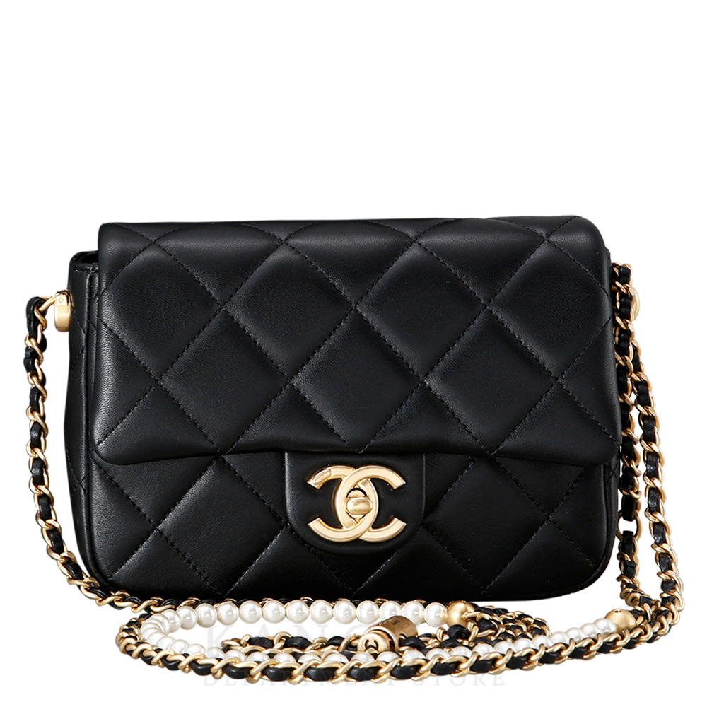 CHANEL(USED)샤넬 진주 체인 숄더백