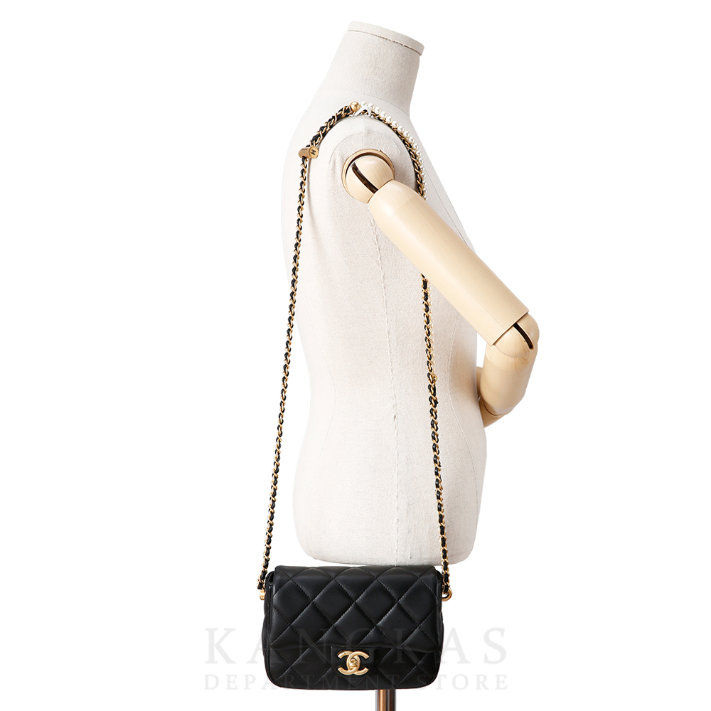 CHANEL(USED)샤넬 진주 체인 숄더백