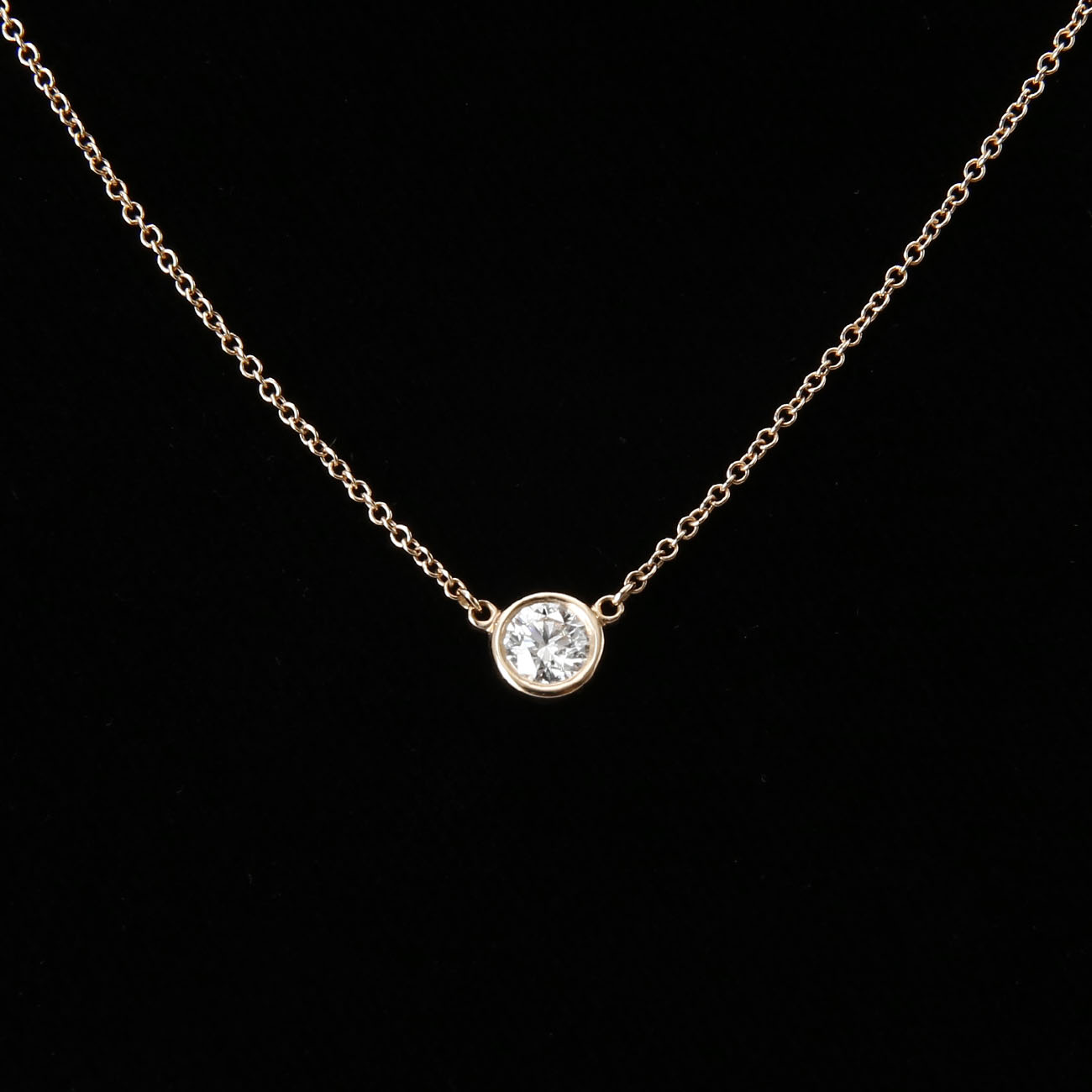 TIFFANY(USED)티파니 바이더야드 다이아 네크리스