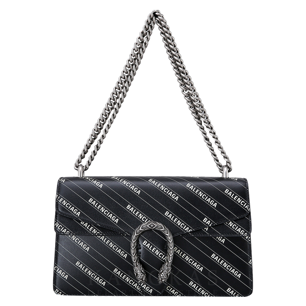 GUCCI(USED)구찌 디오니소스&발렌시아가 콜라보  체인 숄더백