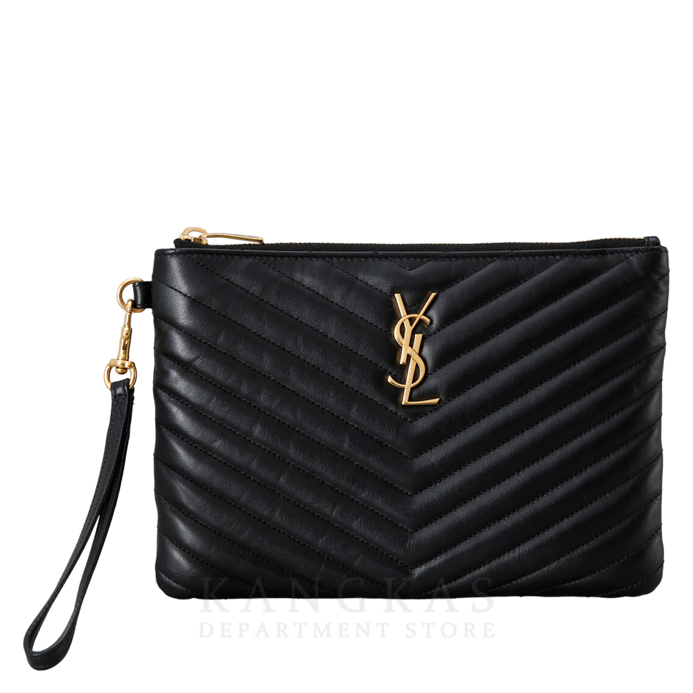 Yves Saint Laurent(USED)생로랑 모노그램 쉐브론 클러치 미듐