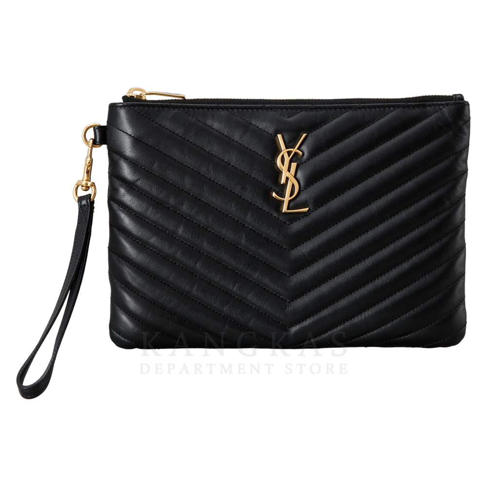 Yves Saint Laurent(USED)생로랑 모노그램 쉐브론 클러치 미듐