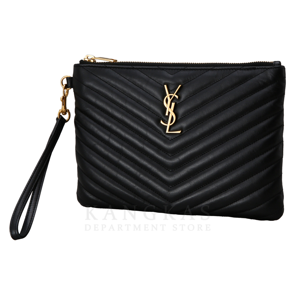 Yves Saint Laurent(USED)생로랑 모노그램 쉐브론 클러치 미듐