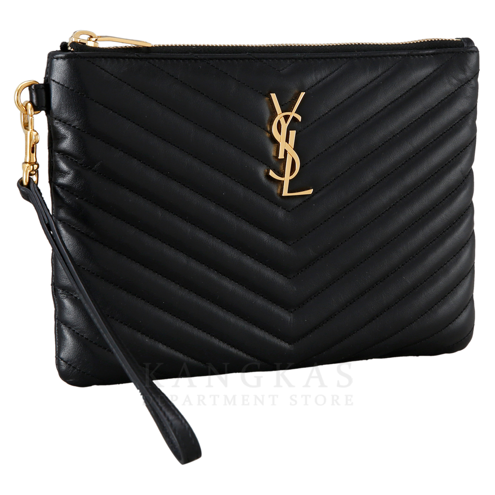 Yves Saint Laurent(USED)생로랑 모노그램 쉐브론 클러치 미듐