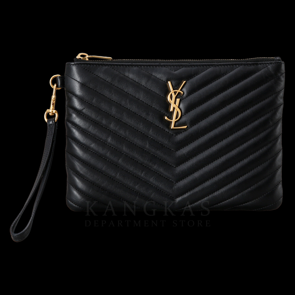 Yves Saint Laurent(USED)생로랑 모노그램 쉐브론 클러치 미듐