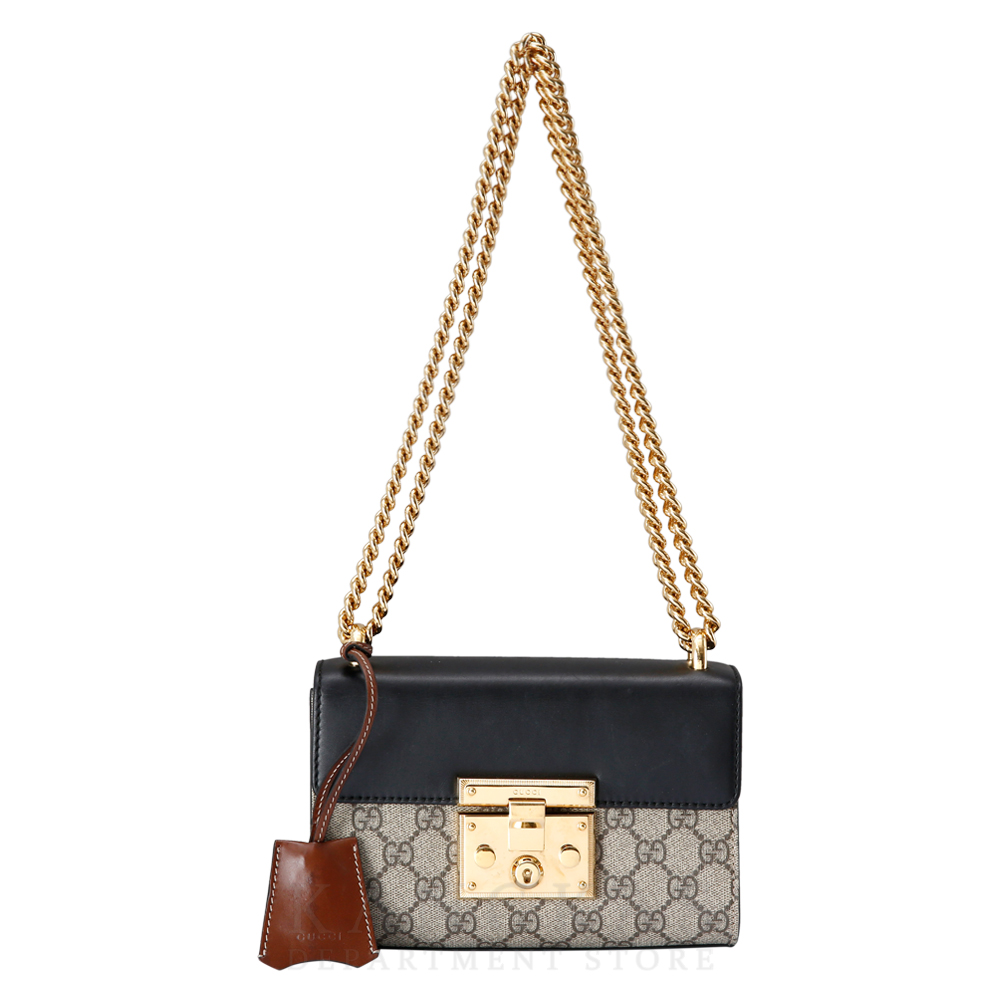 GUCCI(USED)구찌 패드락 체인 숄더백
