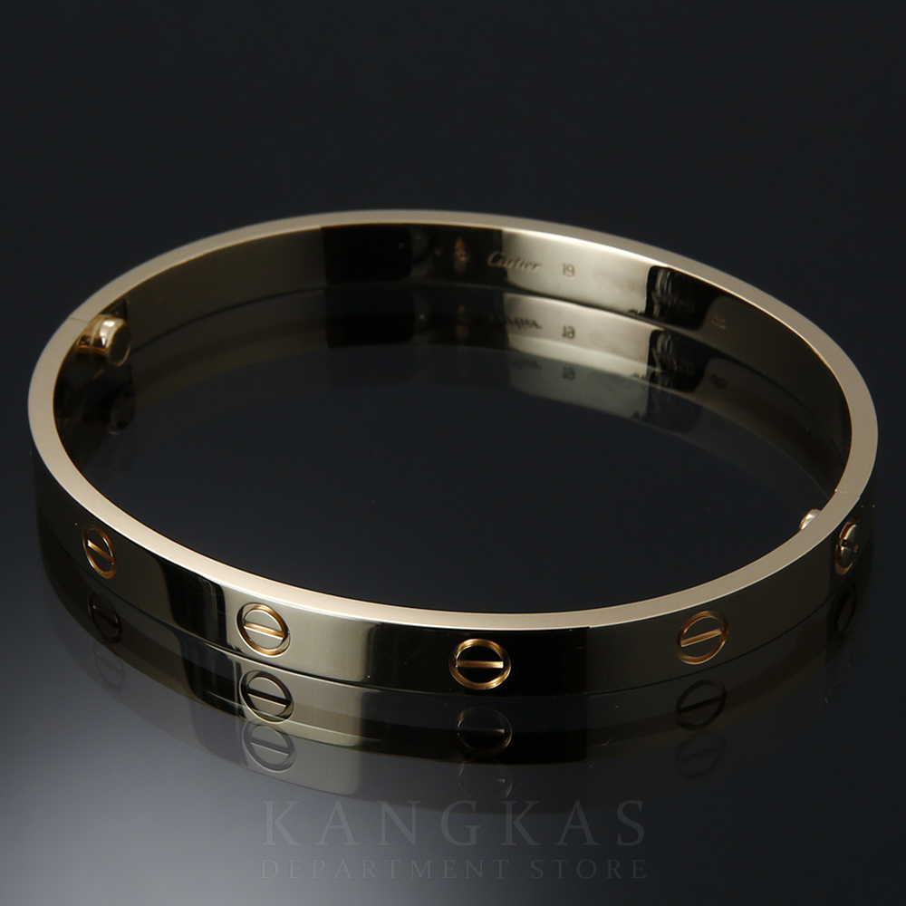 CARTIER(USED)까르띠에 러브 브레이슬릿 19#