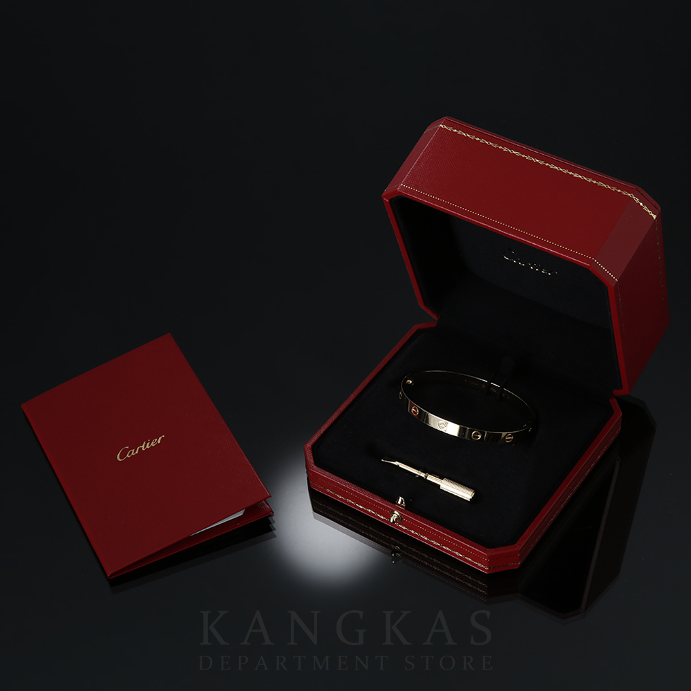CARTIER(USED)까르띠에 러브 브레이슬릿 19#
