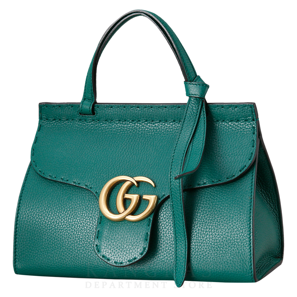 GUCCI(USED)구찌 마몽트 탑핸들 숄더백