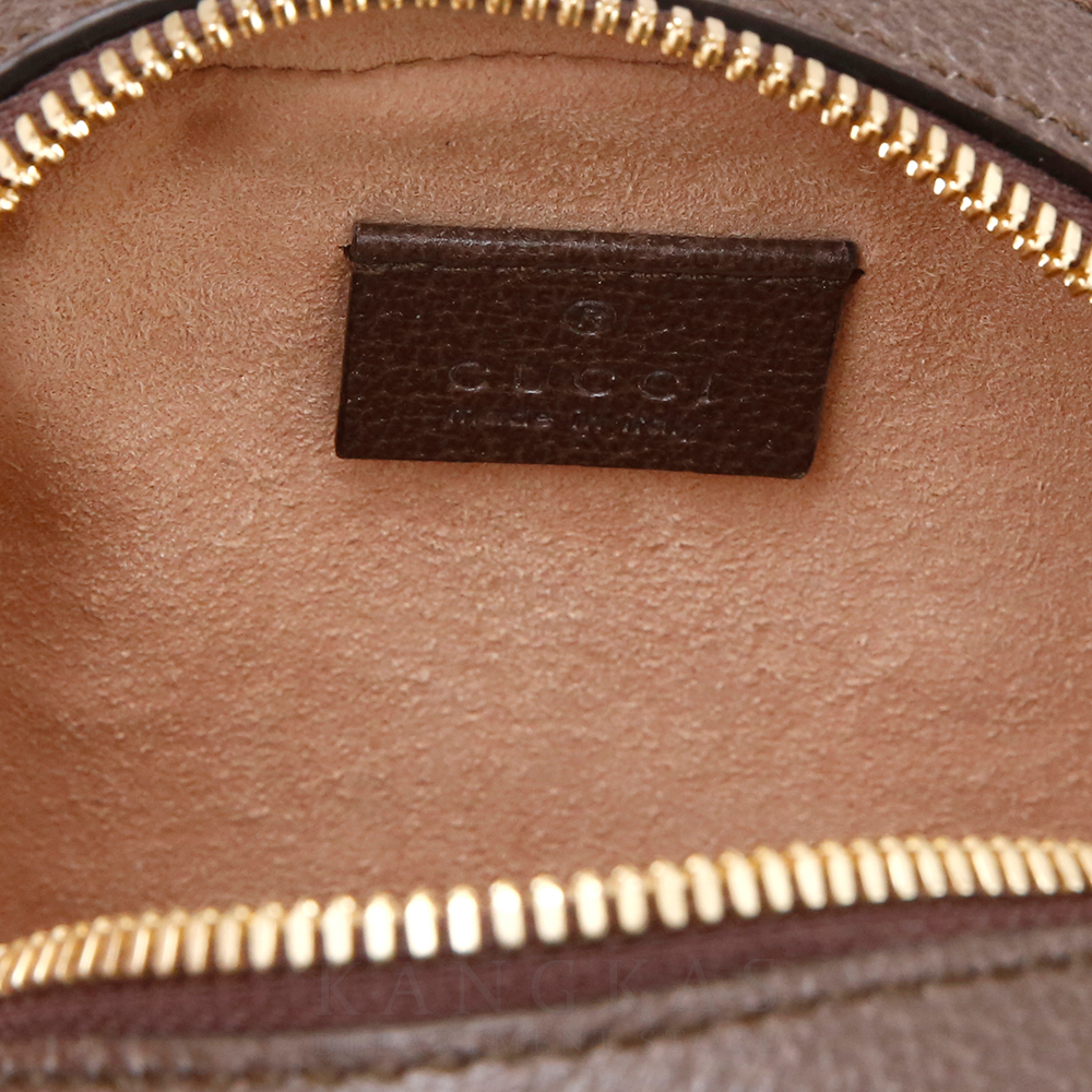 GUCCI(USED)구찌 GG로고 PVC 오피디아 라운드 숄더백