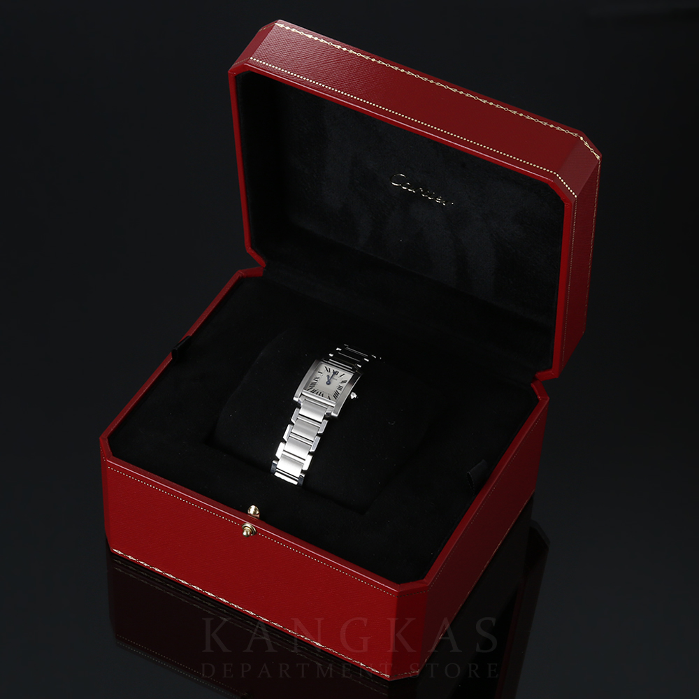 CARTIER(USED)까르띠에 탱크 프랑세즈 스틸 스몰