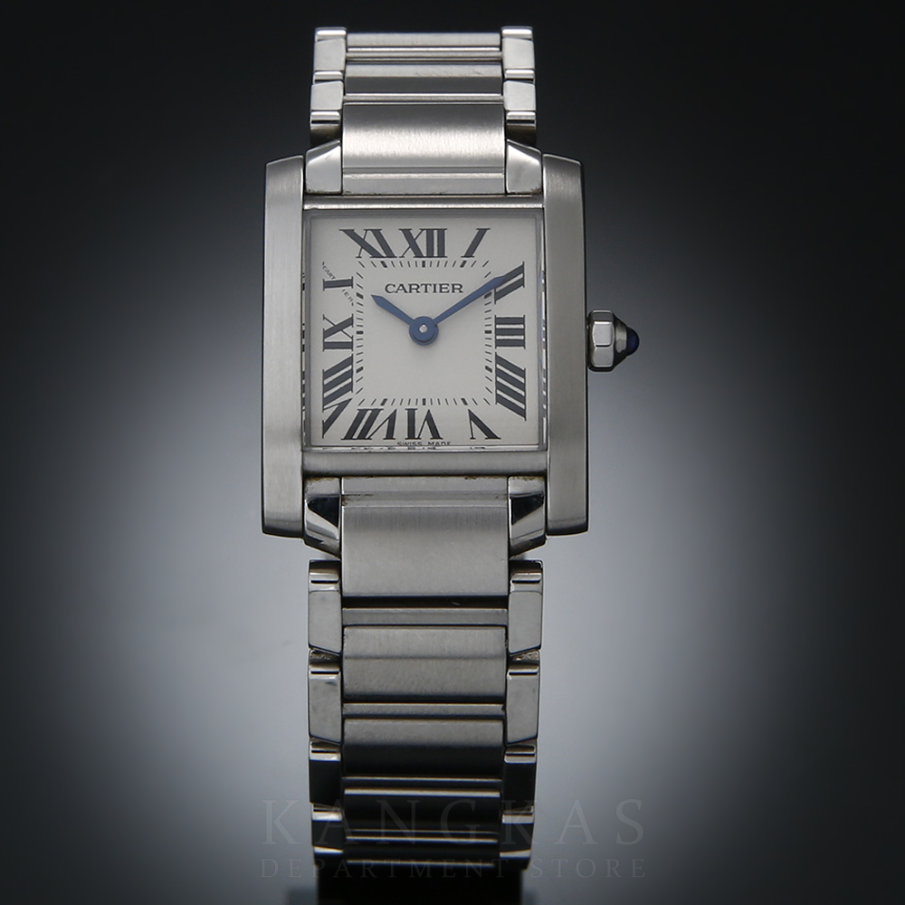 CARTIER(USED)까르띠에 탱크 프랑세즈 스틸 스몰