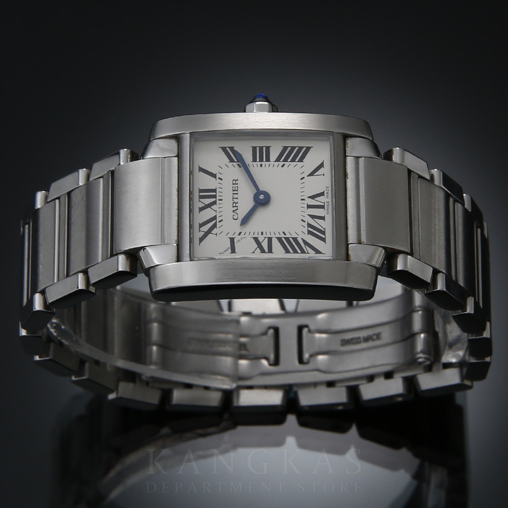 CARTIER(USED)까르띠에 탱크 프랑세즈 스틸 스몰