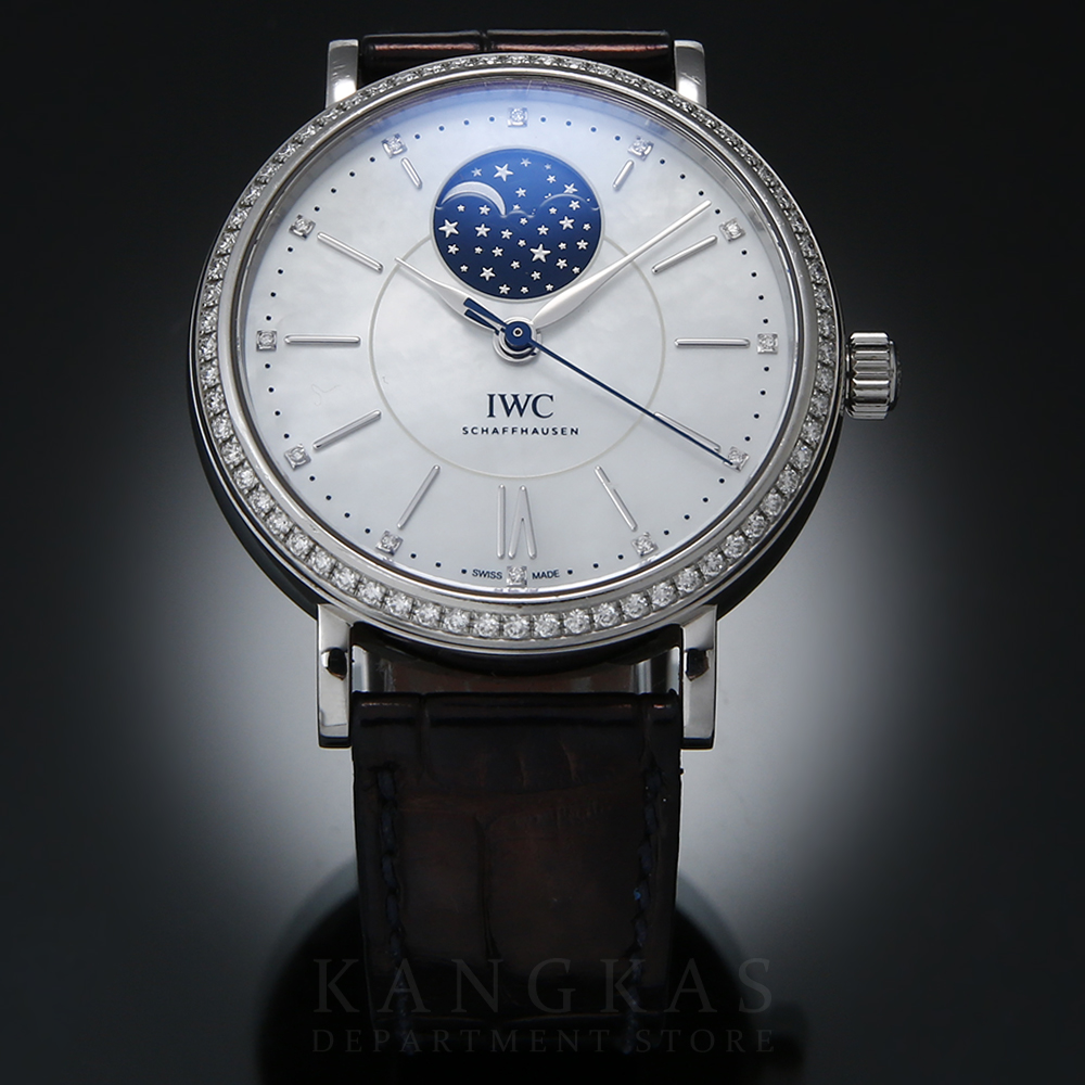 IWC(USED) IWC 포르토피노 문페이즈 다이아베젤