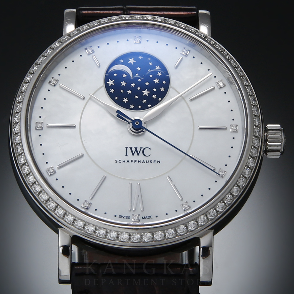 IWC(USED) IWC 포르토피노 문페이즈 다이아베젤