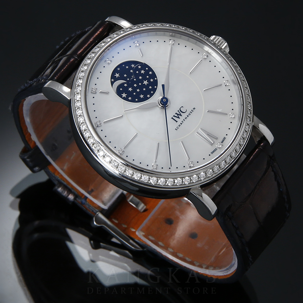 IWC(USED) IWC 포르토피노 문페이즈 다이아베젤