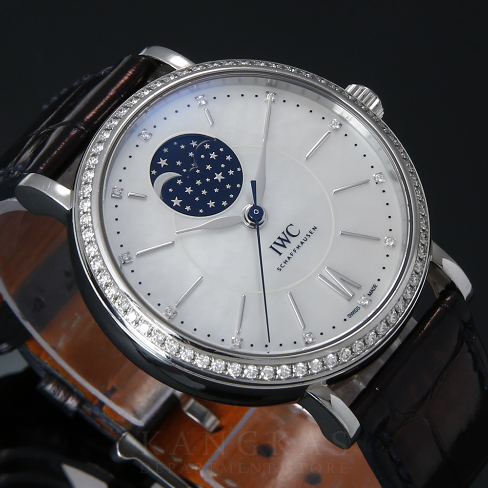 IWC(USED) IWC 포르토피노 문페이즈 다이아베젤