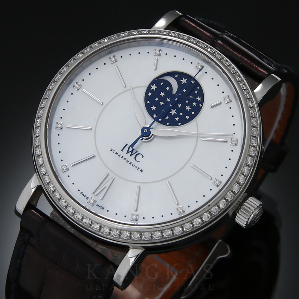 IWC(USED) IWC 포르토피노 문페이즈 다이아베젤