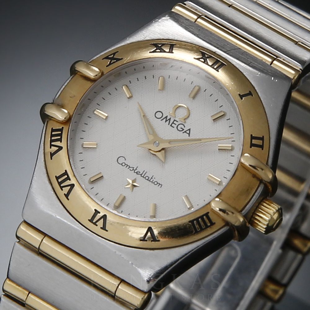 OMEGA(USED)오메가 컨스틸레이션 콤비 풀바