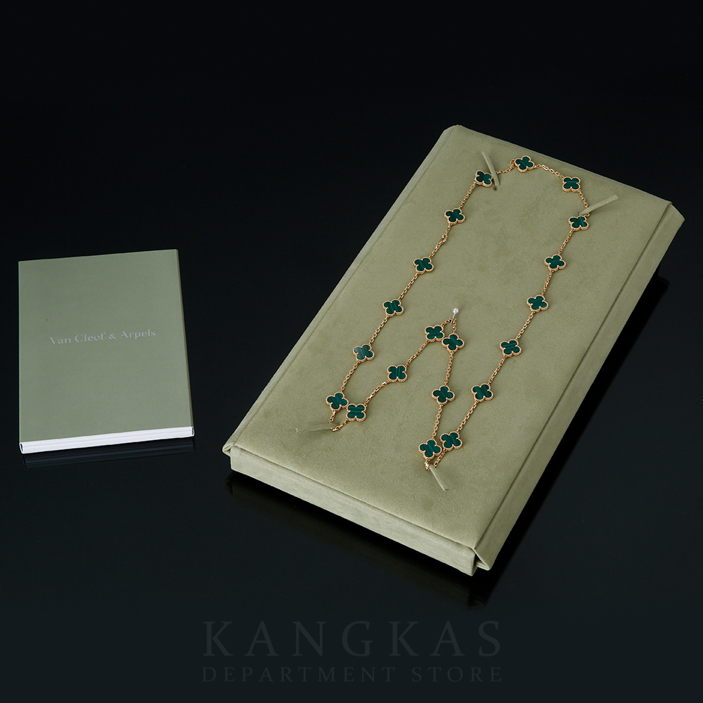 Van Cleef & Arpels(USED) 반클리프 빈티지 알함브라 롱 네크리스