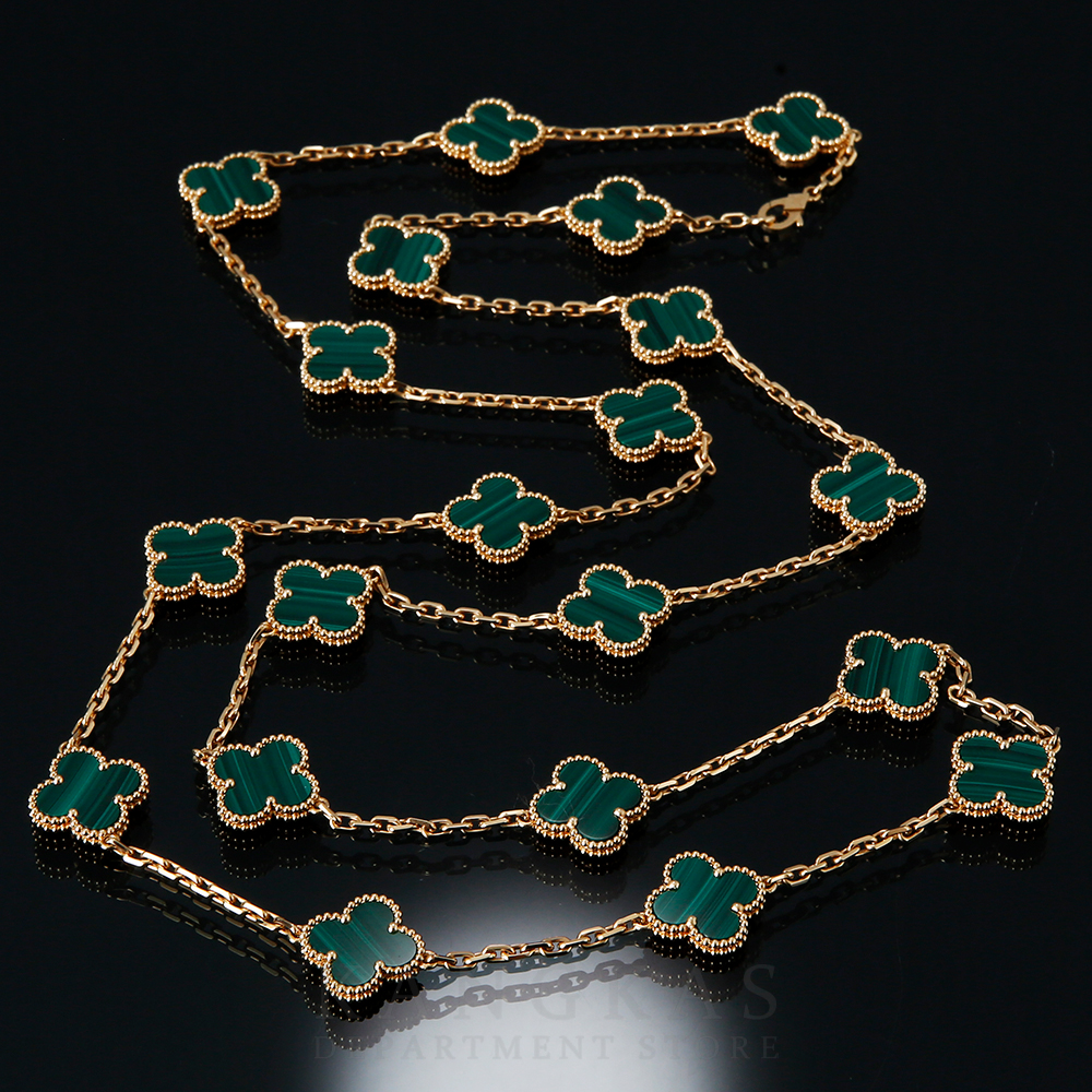 Van Cleef & Arpels(USED) 반클리프 빈티지 알함브라 롱 네크리스
