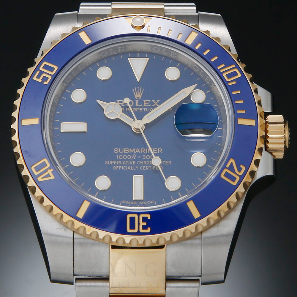 ROLEX(USED)로렉스 서브마리너 콤비 청판 116613LB