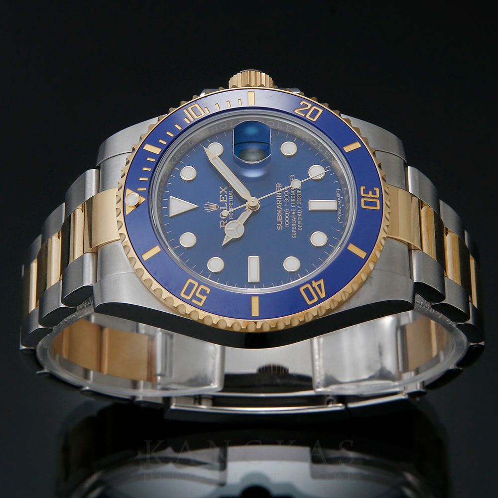 ROLEX(USED)로렉스 서브마리너 콤비 청판 116613LB