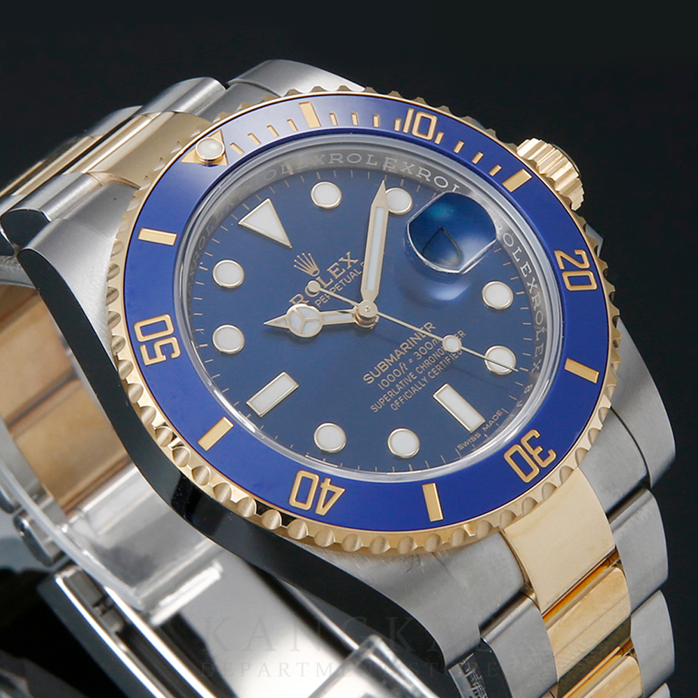 ROLEX(USED)로렉스 서브마리너 콤비 청판 116613LB