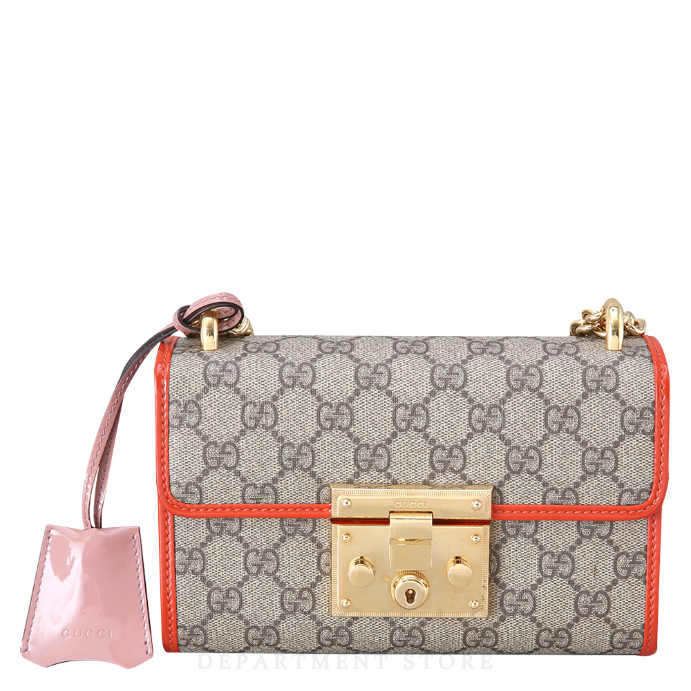 GUCCI(USED)구찌 패드락 체인 숄더백