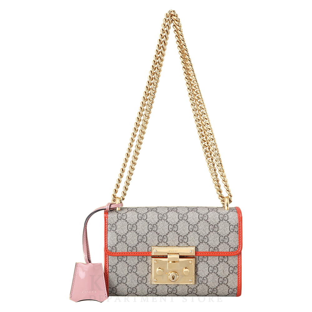 GUCCI(USED)구찌 패드락 체인 숄더백