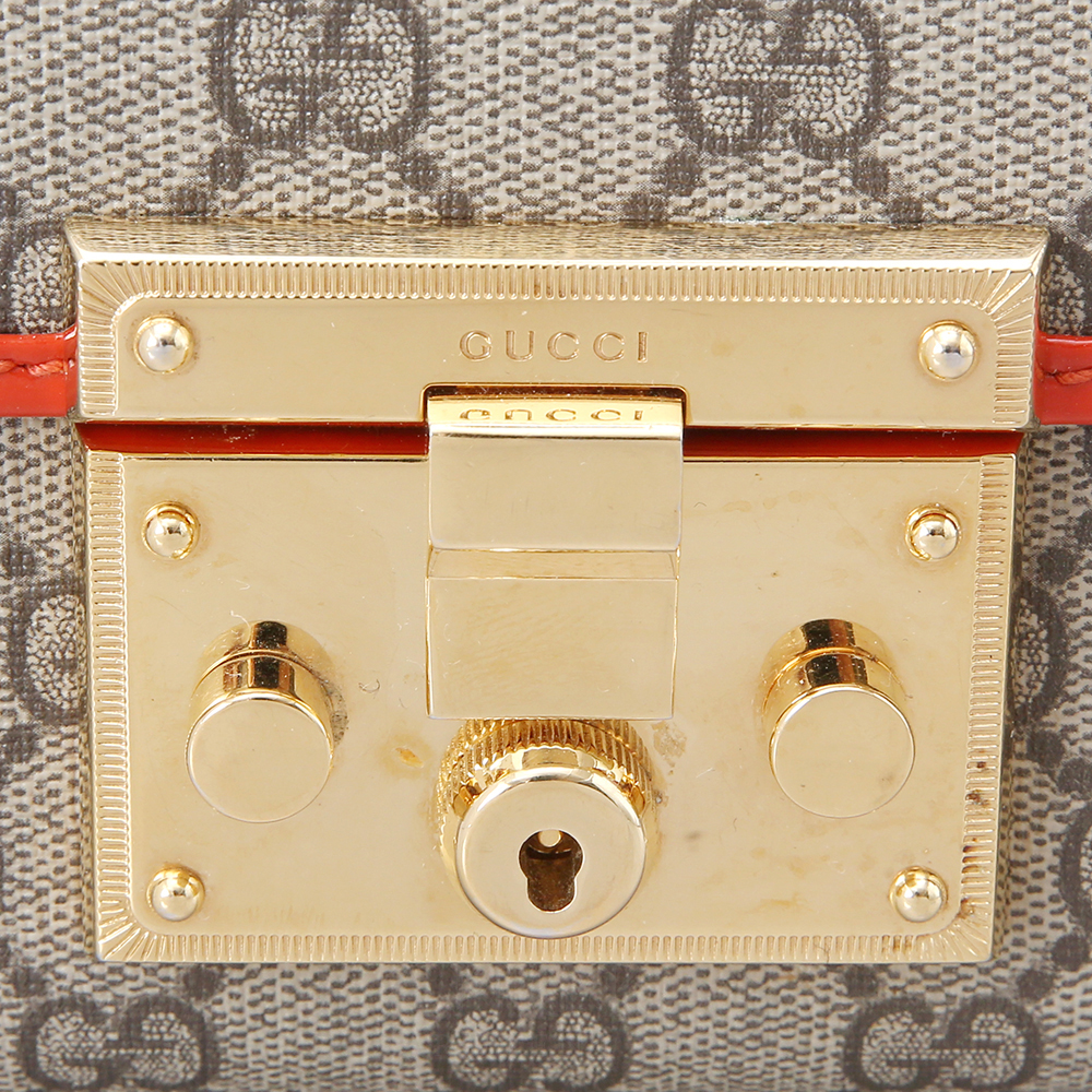 GUCCI(USED)구찌 패드락 체인 숄더백
