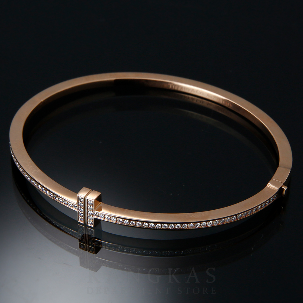 TIFFANY(USED)티파니 다이아몬드 힌지드 와이어 뱅글