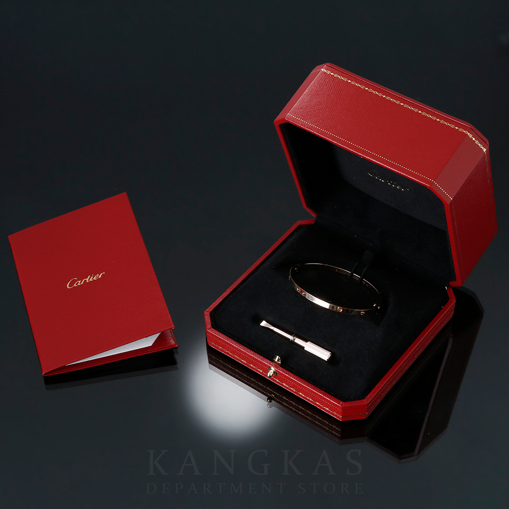 CARTIER(USED)까르띠에 러브 브레이슬릿 17#