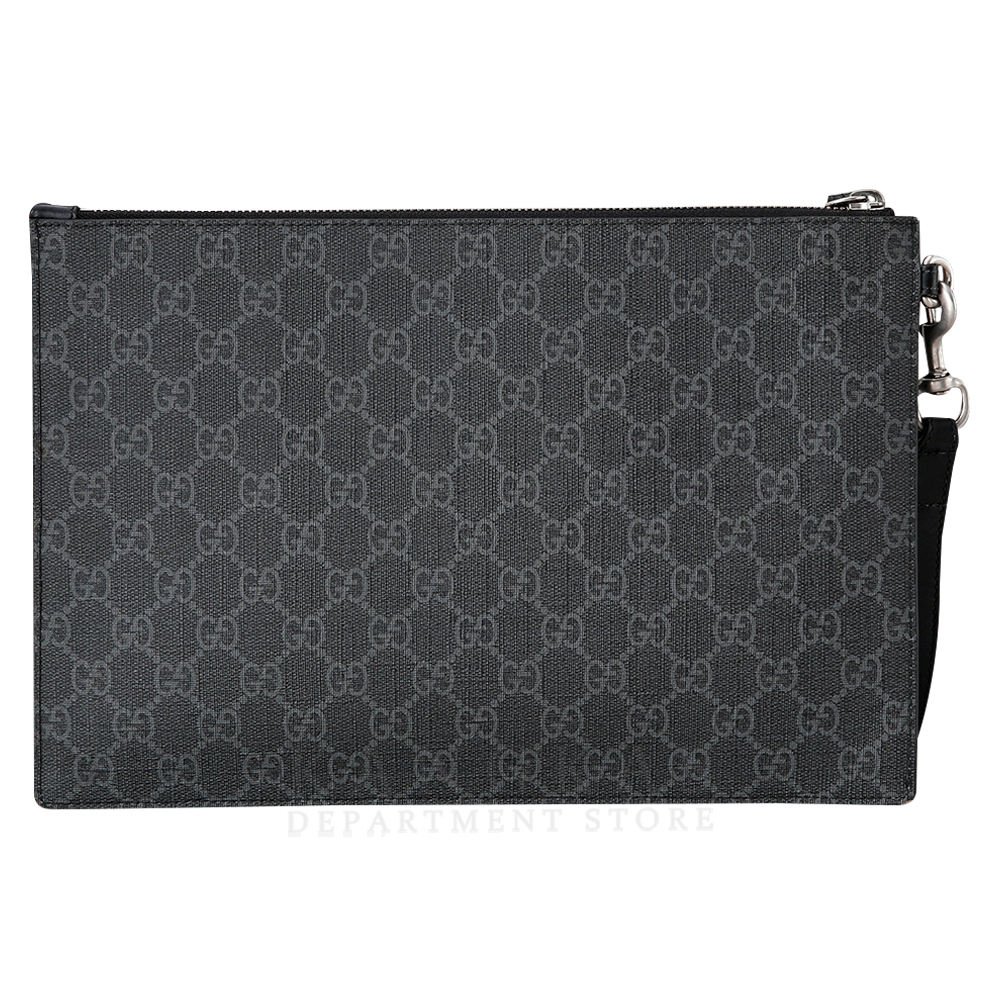 GUCCI(USED)구찌 GG로고 킹스네이크 수프림 클러치백