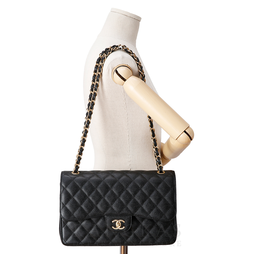 CHANEL(USED)샤넬 캐비어 클래식 점보